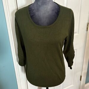Absolutely Creative Worldwide Olive Women's Sweater